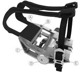 Keiser Part - Replacement Pedal Set M3/M3i - 306 Fitness Repair & Sales