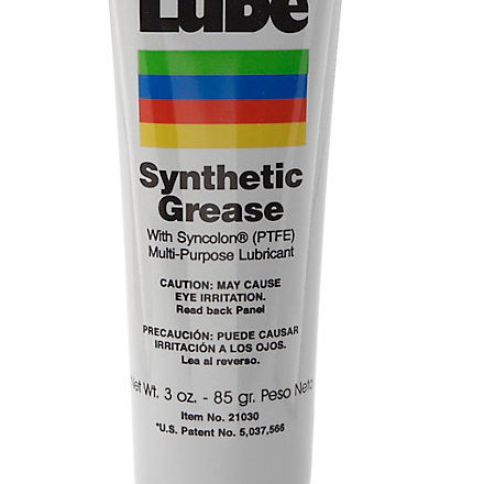 Superlube 3 oz. Tube Synthetic Grease with Syncolon PTFE - 306 Fitness Repair & Sales