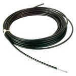 Strength Cable by the Foot - 3/16" Diameter with Black Nylon Coating - 306 Fitness Repair & Sales