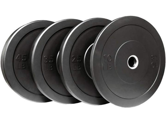 340 lb Versus Virgin Rubber HD Olympic Bumper Plates - 306 Fitness Repair & Sales